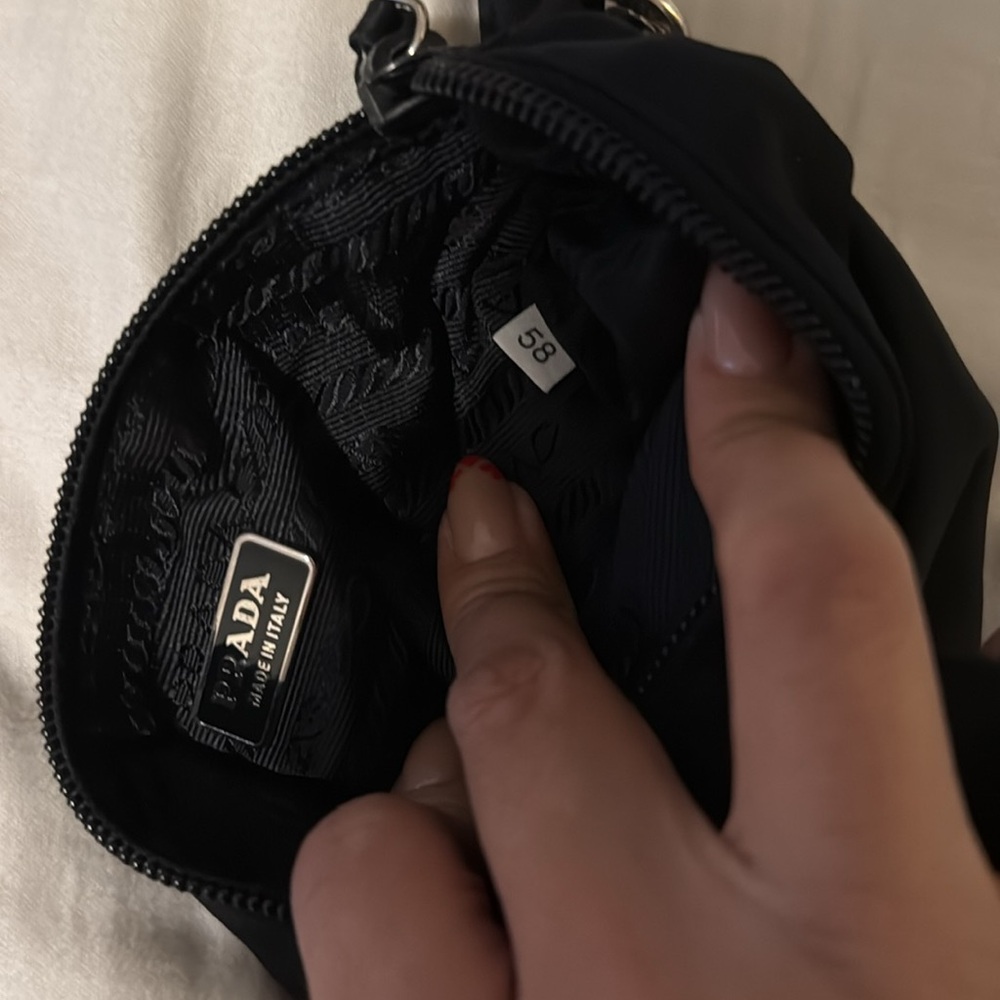 Satin mini Prada bag - Picture 3 of 3